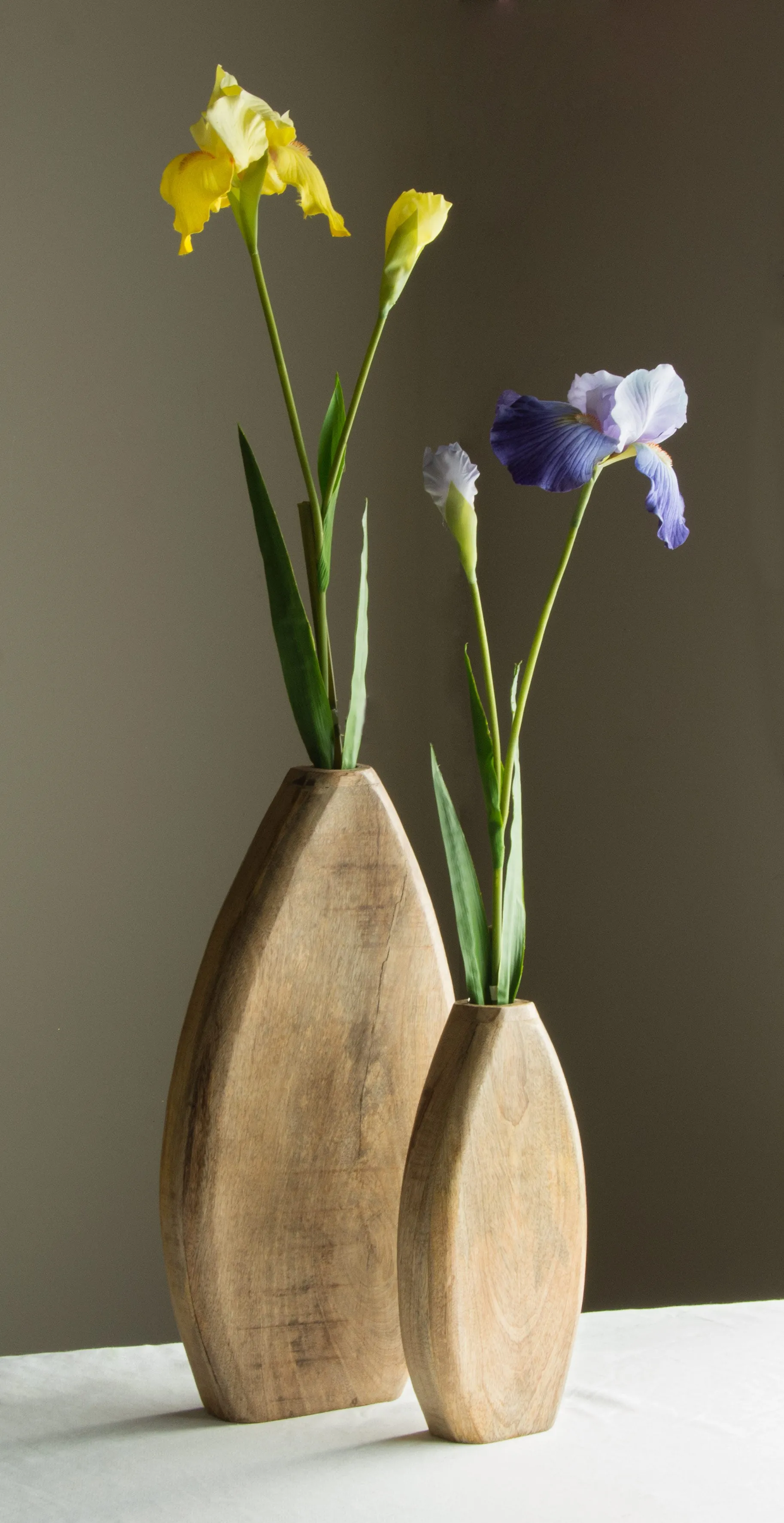 37" Bearded Iris Spray: Yellow
