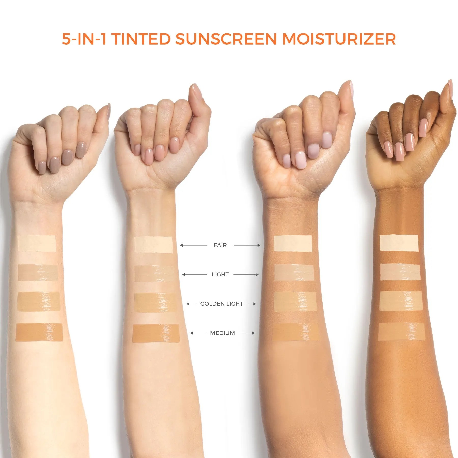 5-IN-1 Tinted Sunscreen Moisturizer - Broad Spectrum SPF 30