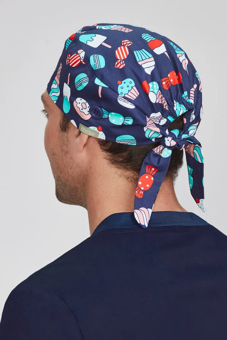 Biz Care CSC245U Unisex Printed Scrub Cap