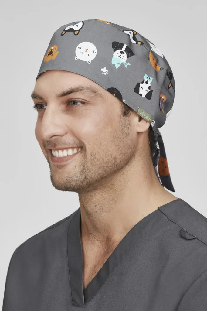 Biz Care CSC245U Unisex Printed Scrub Cap