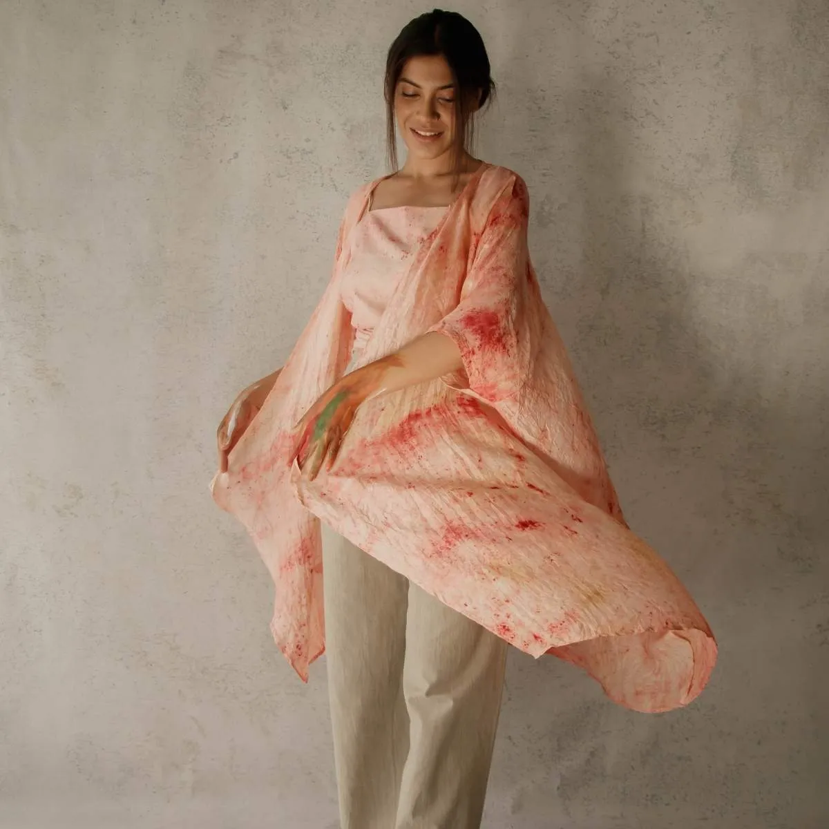 Blush | Bias Front Jacket