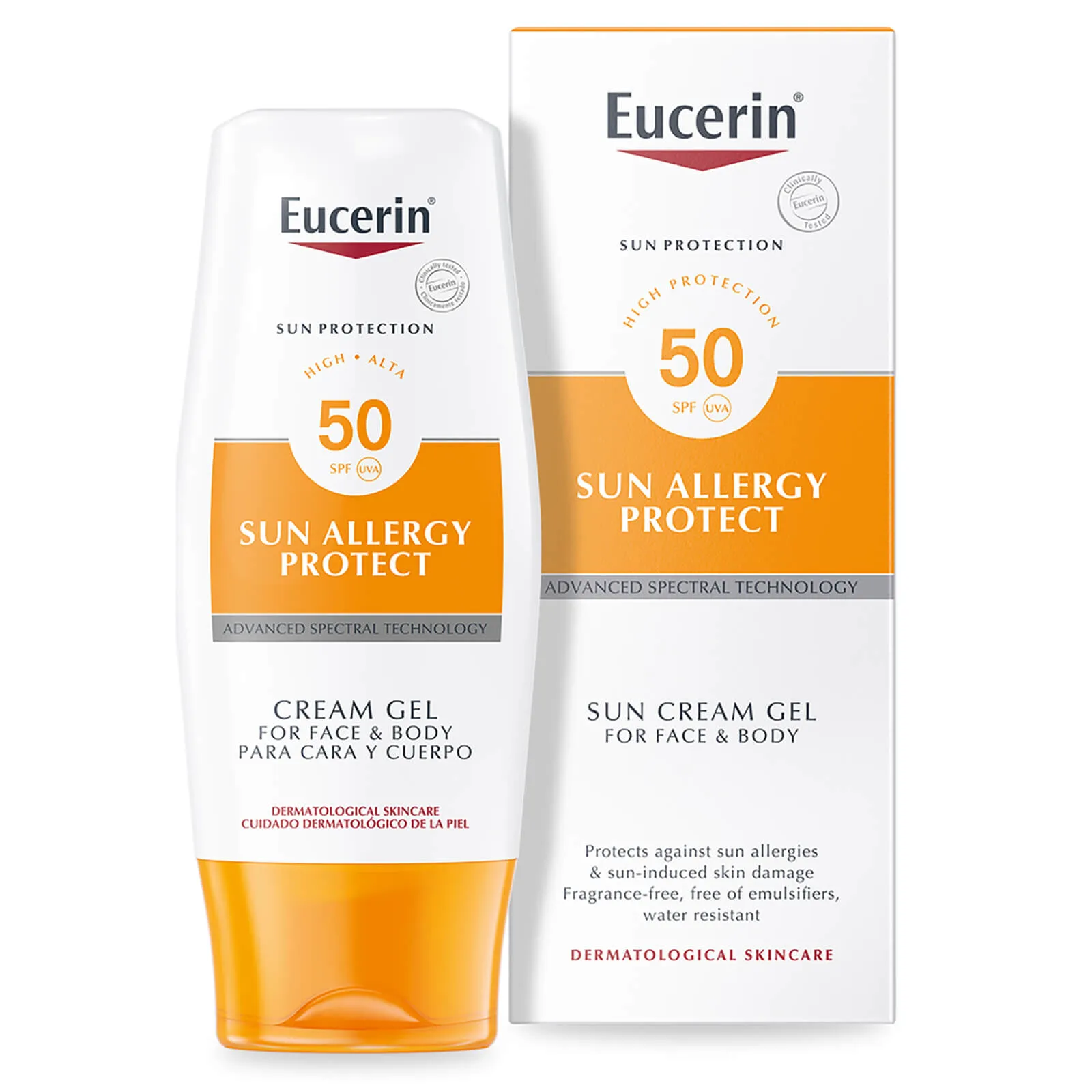 Eucerin Sun Cream Gel Allergies SPF 50  150ml