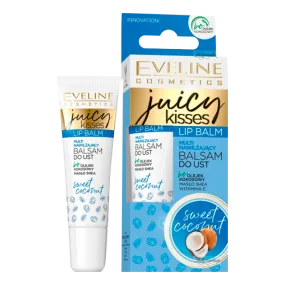 Eveline Juicy Kisses Sweet Coconut Lip Balm 12ml