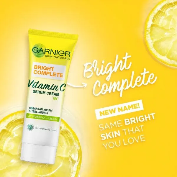 Garnier Bright Complete Vitamin C Serum Cream UV 40ml
