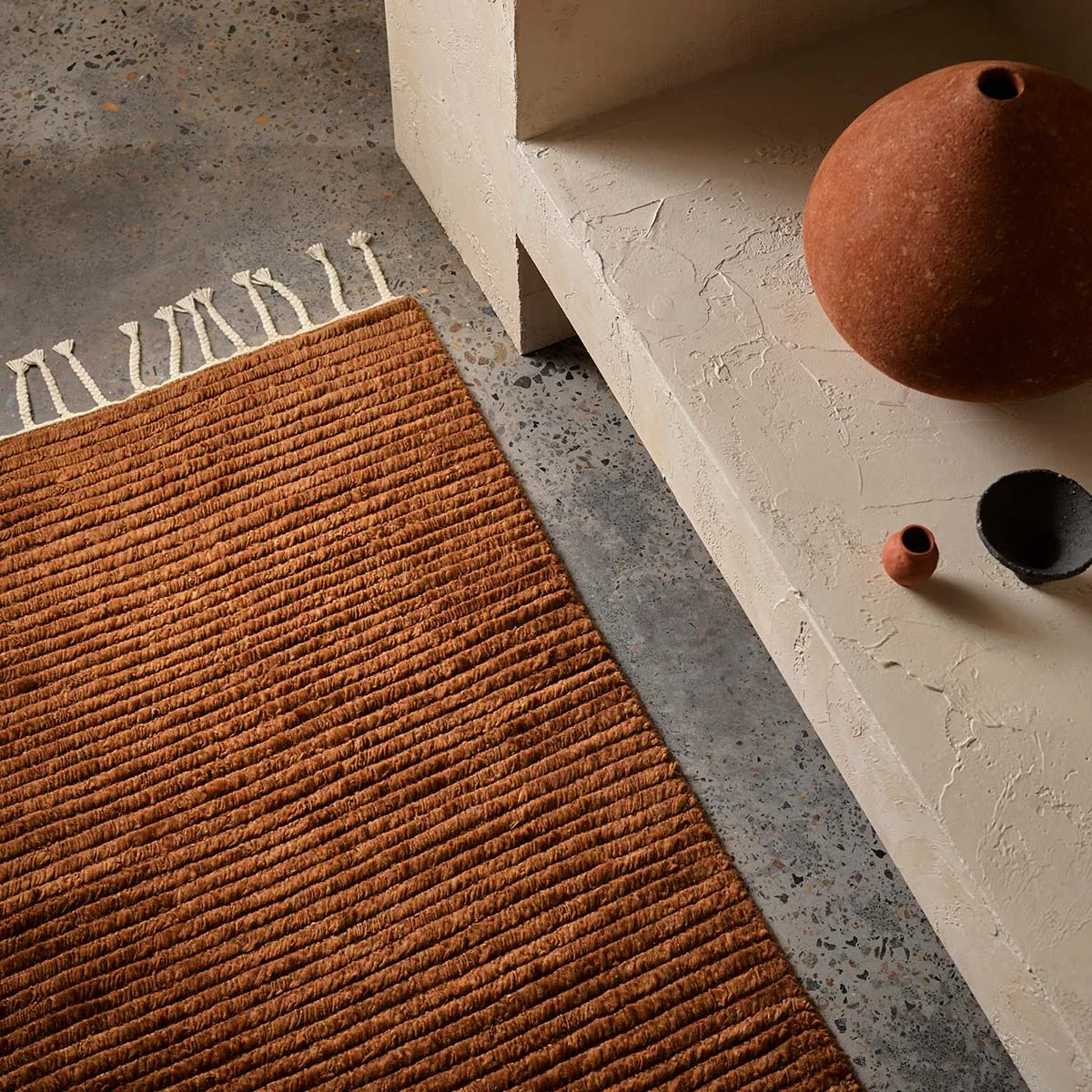 Malawi rug saffron