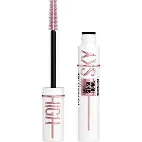 Maybelline New York Lash Sensational Sky High Serum Infused Lash Primer for Mascara, Lengthening, Thickening, Tinted and Washable Formula, Soft Black 0.26 Fl Oz, 1 Coun