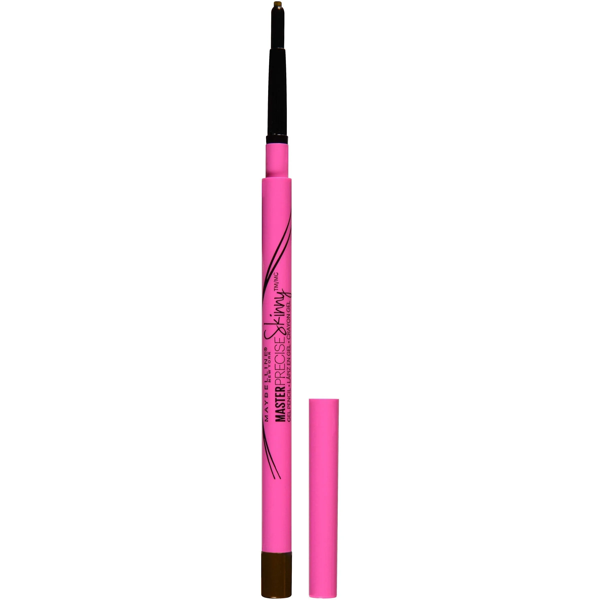 Maybelline New York Master Precise Skinny Gel Eyeliner Pencil, Sharp Brown, 0.0035 Ounce