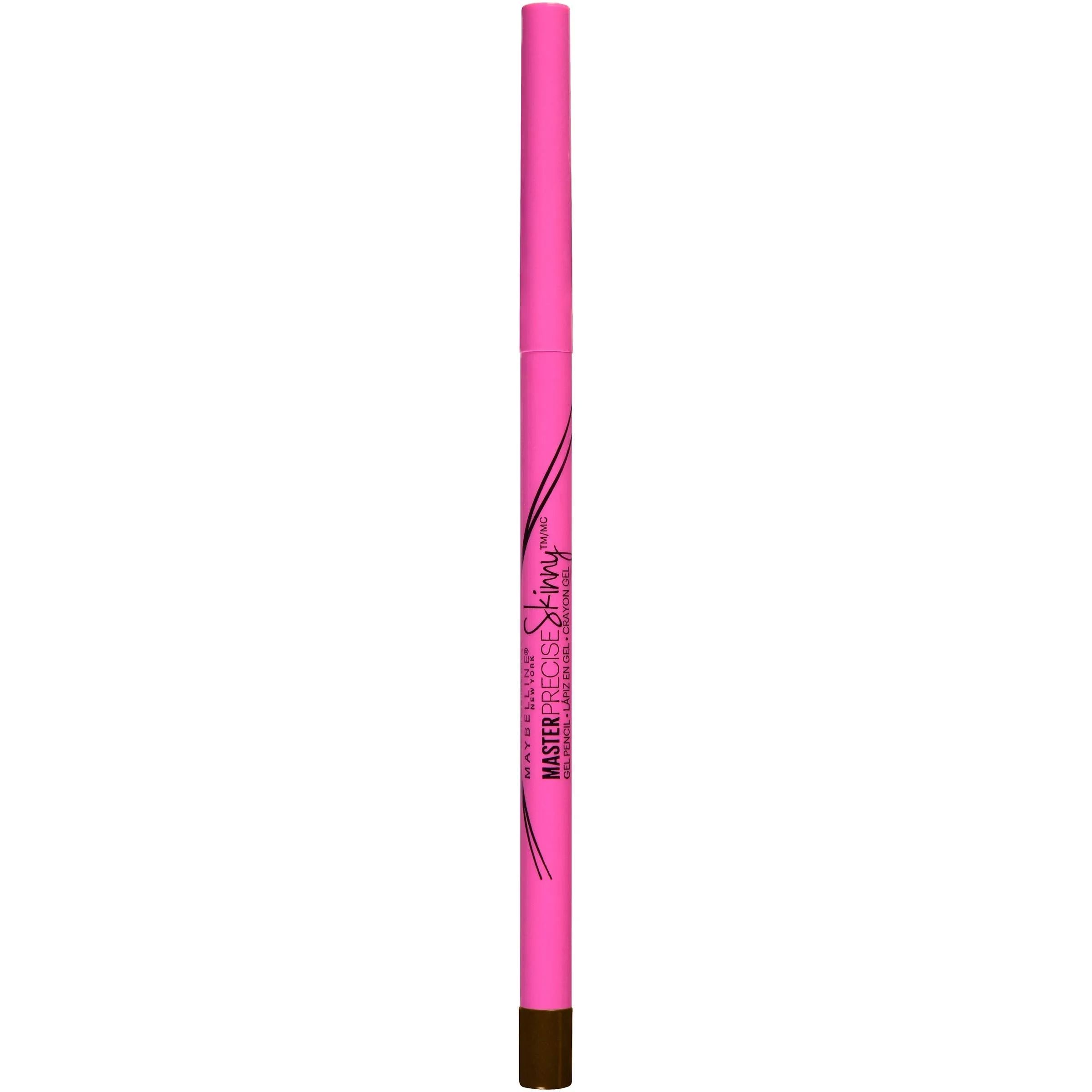 Maybelline New York Master Precise Skinny Gel Eyeliner Pencil, Sharp Brown, 0.0035 Ounce