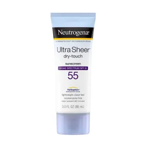 Neutrogena Ultra Sheer® Dry-Touch Sunscreen Broad Spectrum SPF 55
