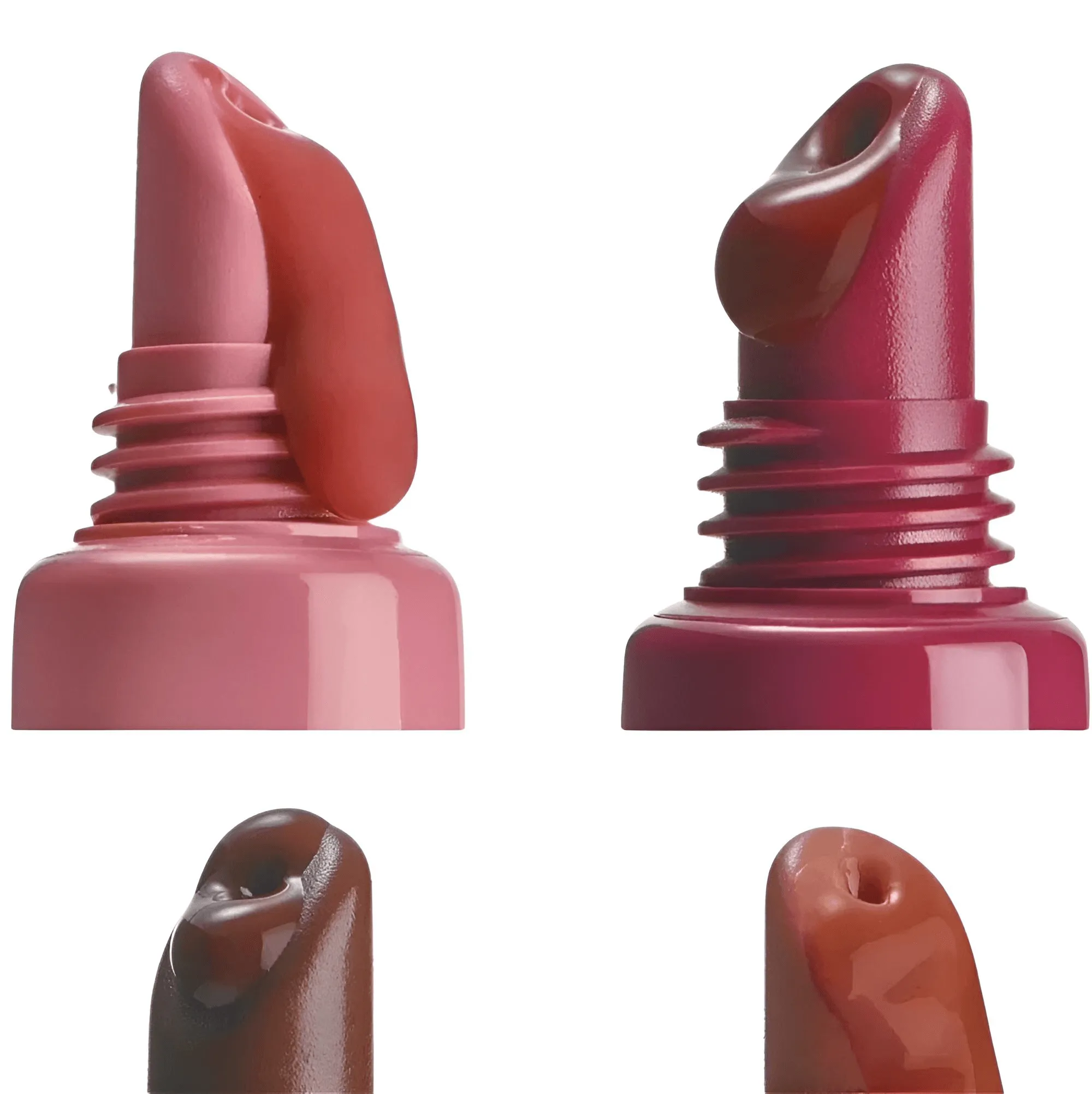 New Lip Balm Phone Case Lip Gloss Long-Lasting Moisturizing Liquid Lipstick Toast Espresso Raspberry Jelly Transparent Lip Glaze
