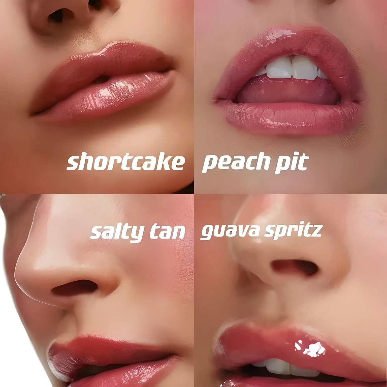 New Lip Balm Phone Case Lip Gloss Long-Lasting Moisturizing Liquid Lipstick Toast Espresso Raspberry Jelly Transparent Lip Glaze
