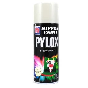Nippon Pylox Spray Paint 36 Matt Yellow White 400Cc