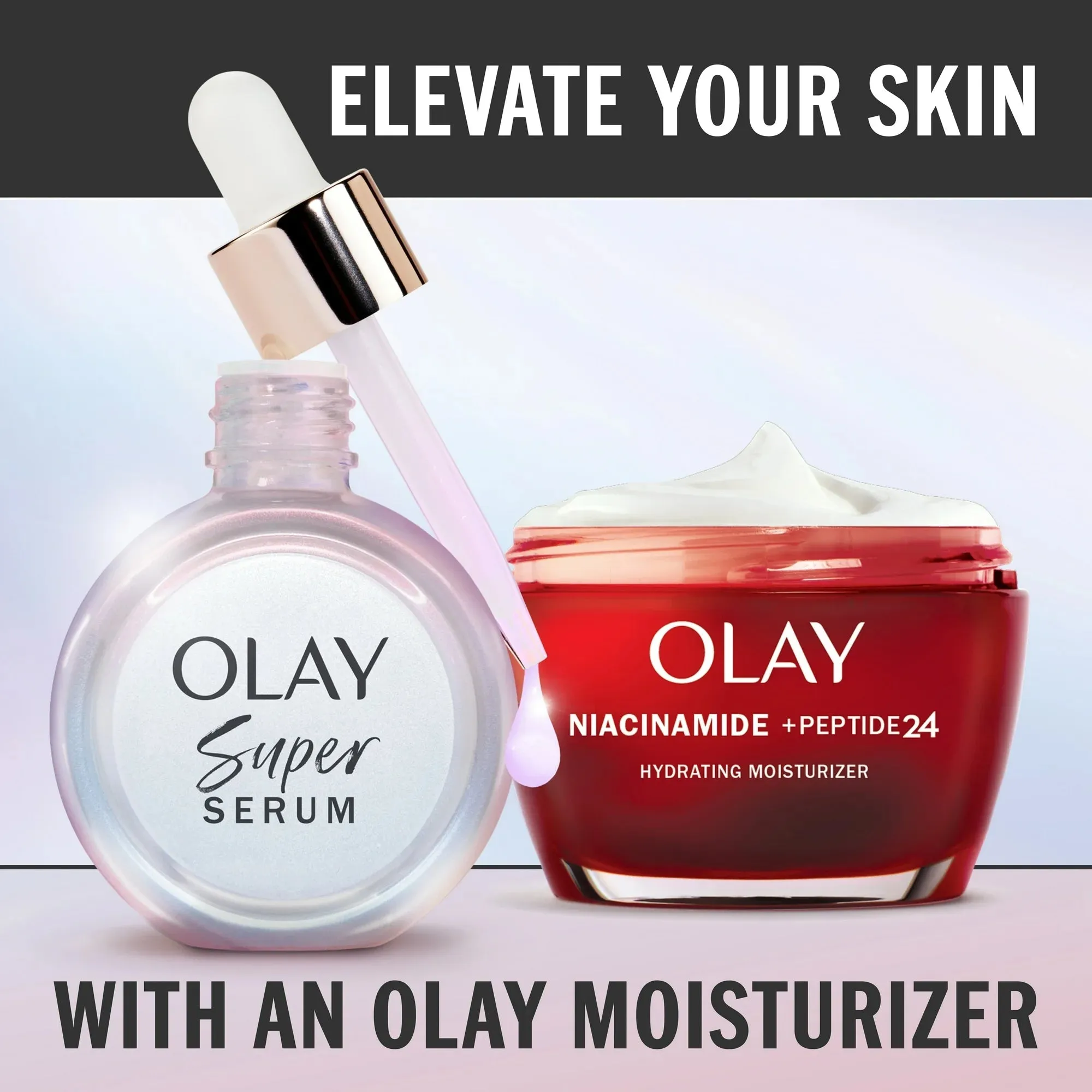 Olay Super Serum 5-in-1 Anti-Aging Face Serum, Smoothing Serum, All Skin Types