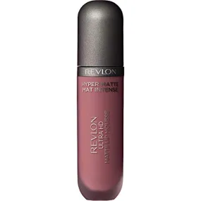 REVLON Ultra HD Lip Mousse Hyper Matte, Longwearing Creamy Liquid Lipstick in Plum / Berry, Death Valley (830), 0.2 oz