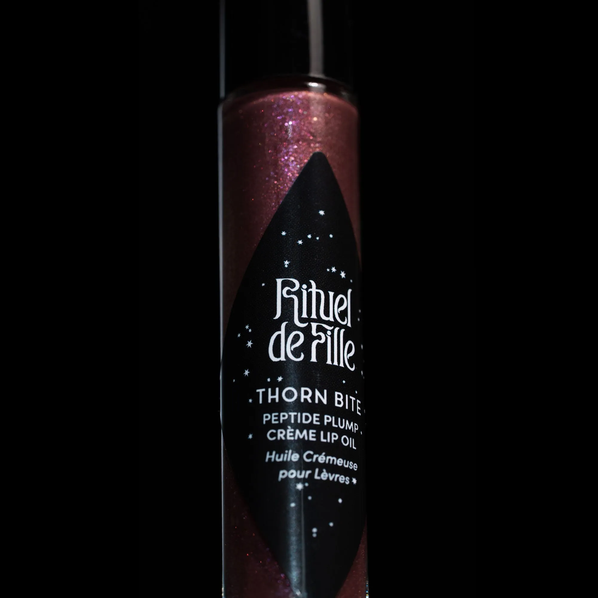 Thorn Bite Peptide Plump Crème Lip Oil: Night Rose