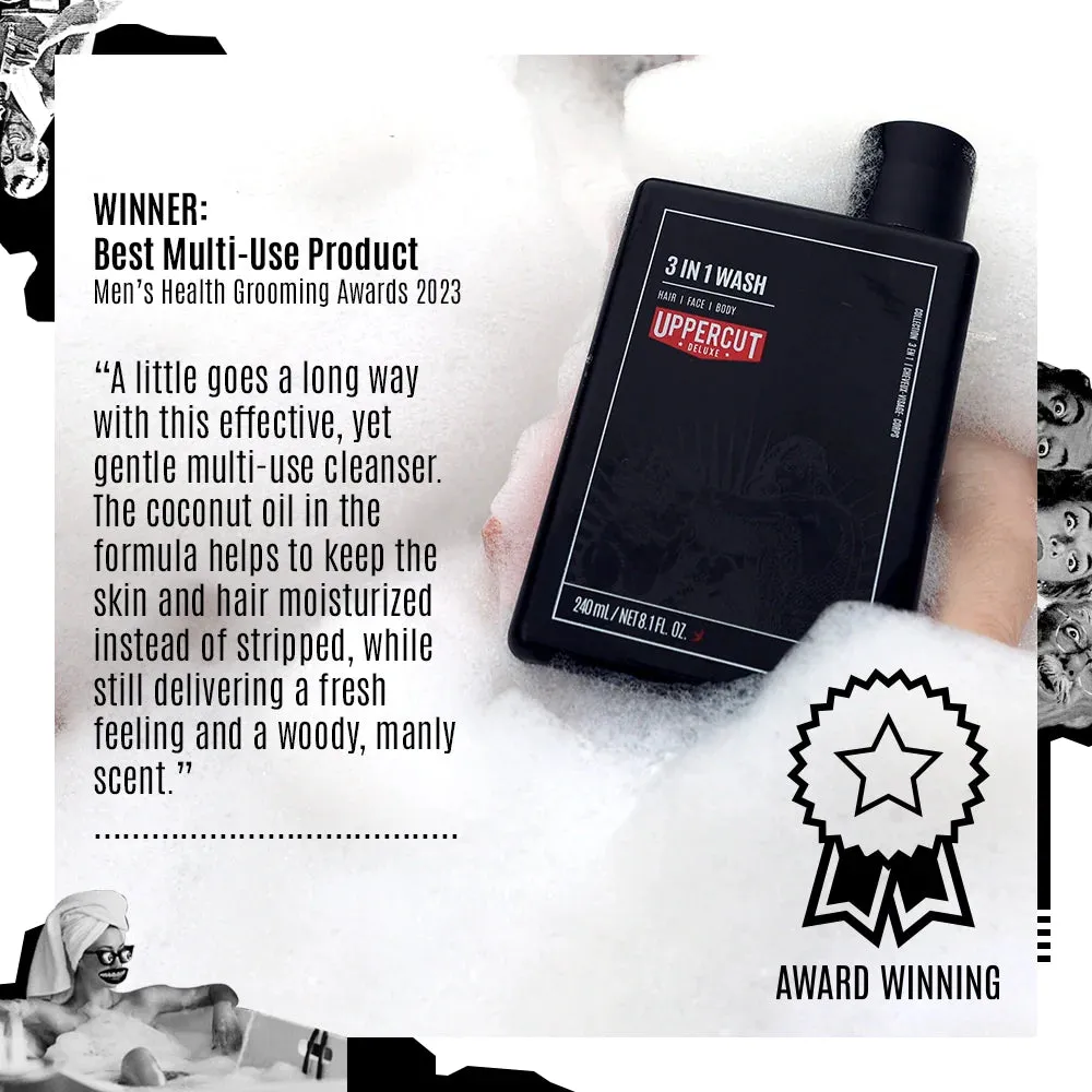 Uppercut Deluxe - 3 in 1 Wash, 240ml
